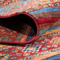 AFGHAN KHORJIN RUG - 2.46m x 2.04m