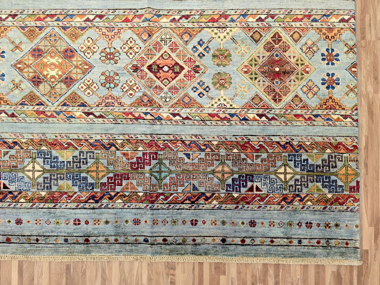 KHORJIN - Blue - 4.03m x 2.98m