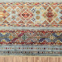 KHORJIN - Blue - 4.03m x 2.98m