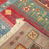 Grey Gabbeh - Runner Rug | 2.50m x 0.76m