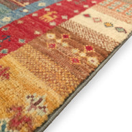 Grey Gabbeh - Runner Rug | 2.50m x 0.76m