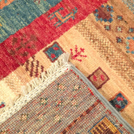 Grey Gabbeh - Runner Rug | 2.47m x 0.76m