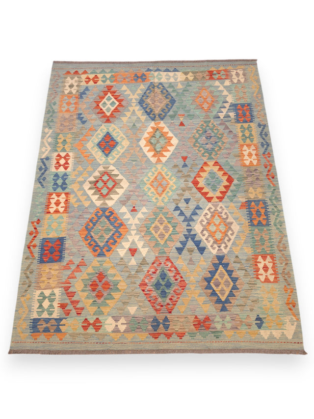 WAZIRI KILIM RUG - 2.34m X 1.80m