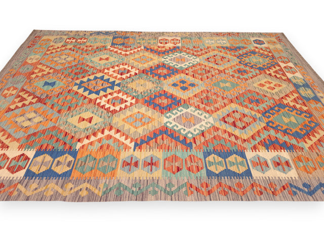 WAZIRI KILIM RUG - 2.43m X 1.75m