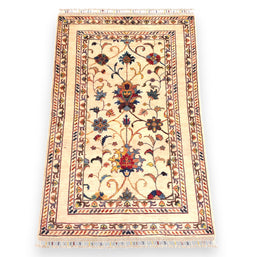 SULTANI - DECORATIVE RUG - CREAM - 1.49m x 0.98m