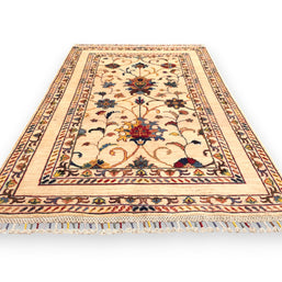SULTANI - DECORATIVE RUG - CREAM - 1.49m x 0.98m