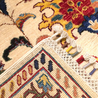 SULTANI - DECORATIVE RUG - CREAM - 1.49m x 0.98m
