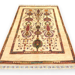 SULTANI - DECORATIVE RUG - CREAM - 1.52m x 1.01m