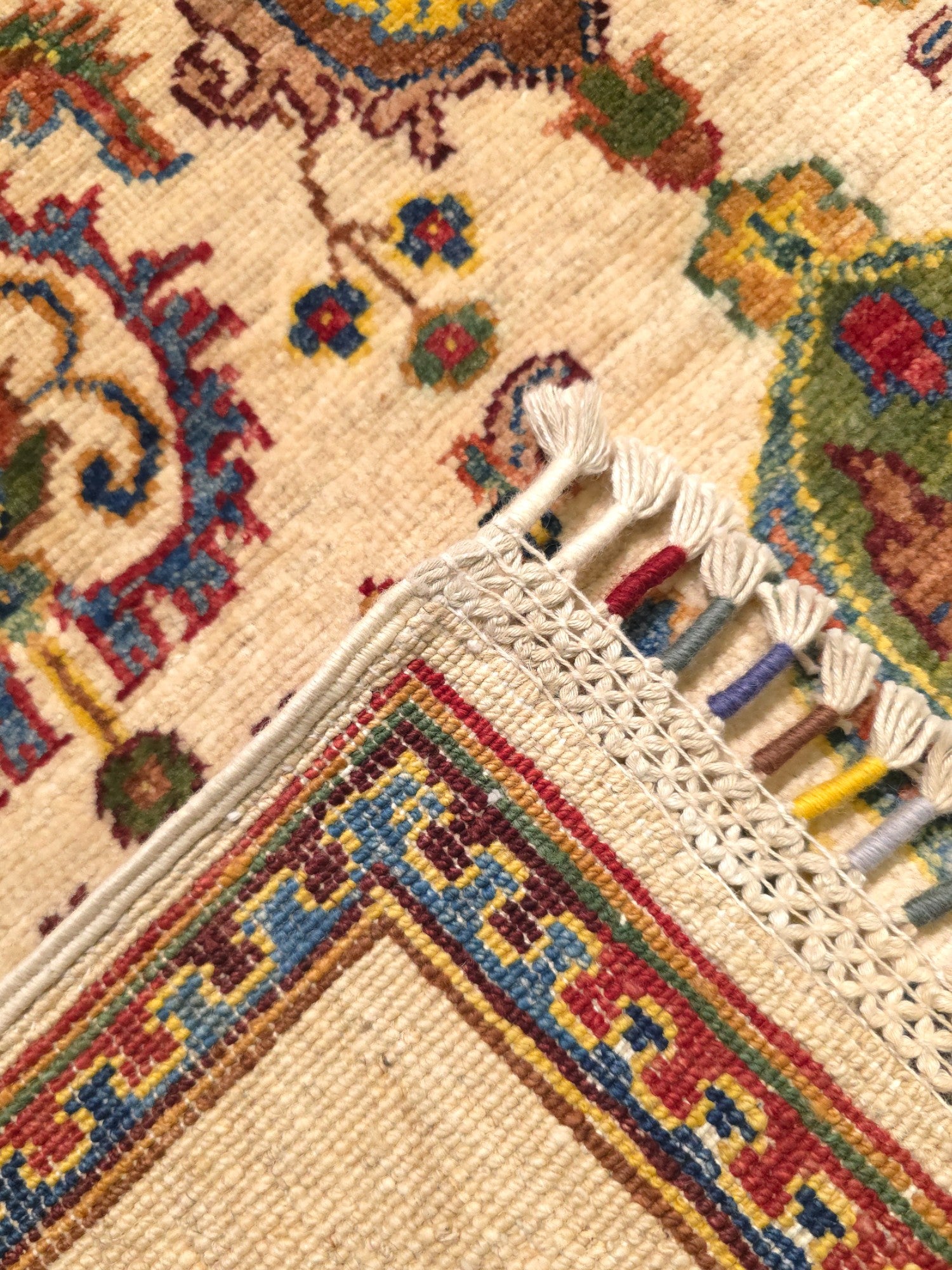 SULTANI - DECORATIVE RUG - CREAM - 1.52m x 1.01m