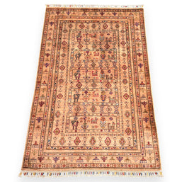 NOMADIC DECORATIVE RUG - BEIGE - 1.80m x 1.18m