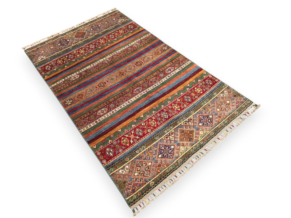 KHORJIN WOOLEN RUG- 1.87m x 1.16m