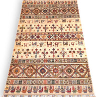 NOMADIC WOOLEN DECORATIVE RUG - 1.88m x 1.20m