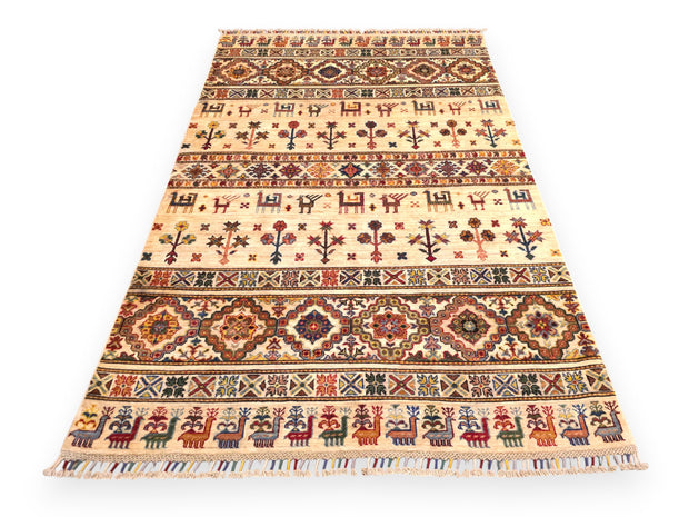 NOMADIC WOOLEN DECORATIVE RUG - 1.88m x 1.20m