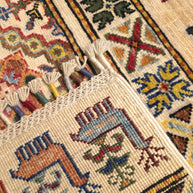NOMADIC WOOLEN DECORATIVE RUG - 1.88m x 1.20m