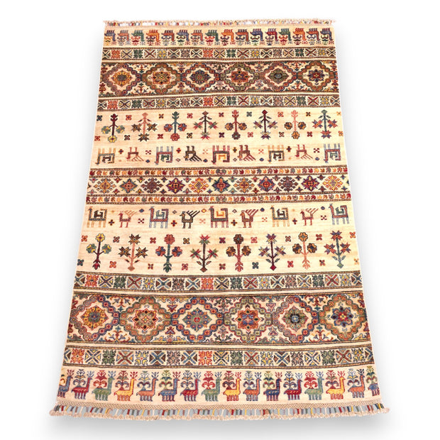 NOMADIC HANDMADE DECORATIVE RUG  - 1.78m x 1.16m