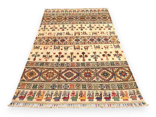 NOMADIC HANDMADE DECORATIVE RUG  - 1.78m x 1.16m