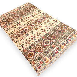 NOMADIC HANDMADE DECORATIVE RUG  - 1.78m x 1.16m