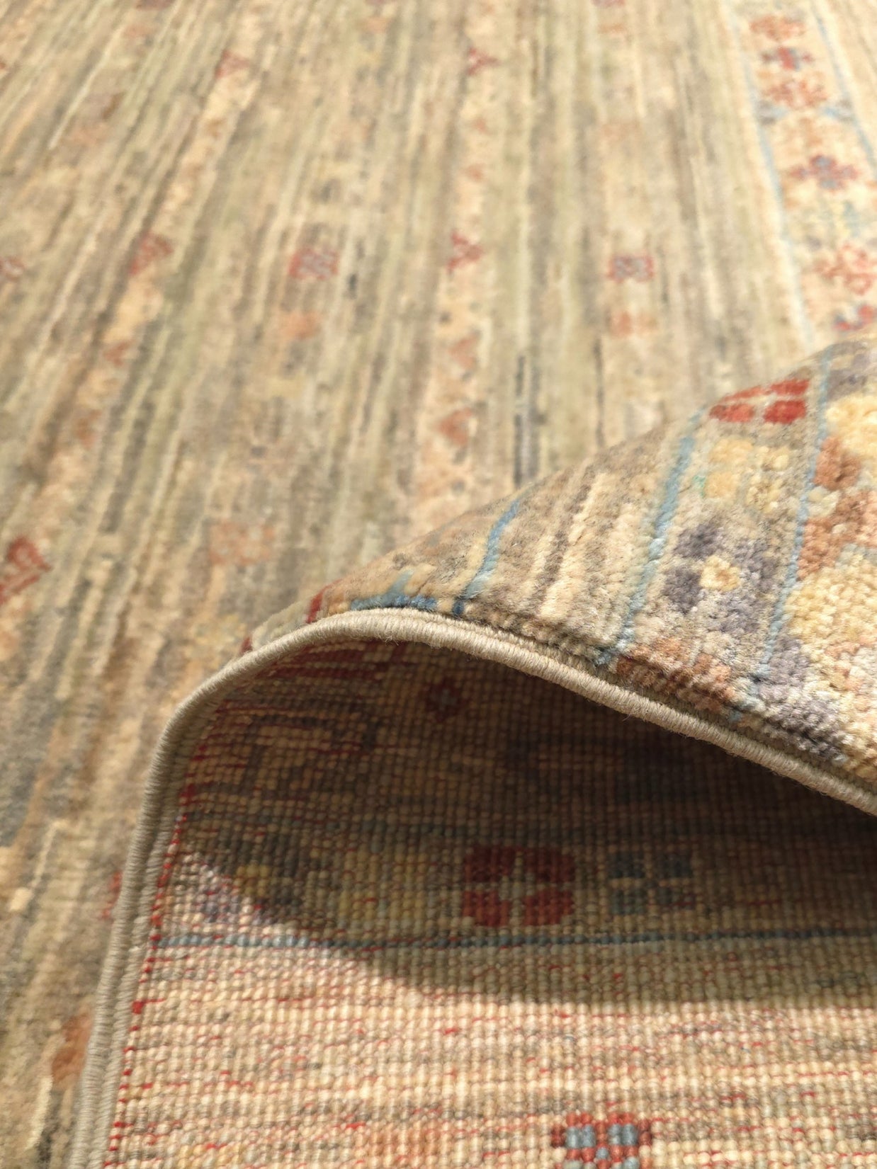 KHORJIN WOOL RUG - NEUTRAL COLOR - 3.67m x 2.76m