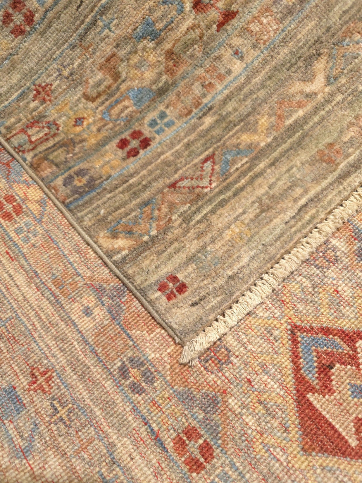 KHORJIN WOOL RUG - NEUTRAL COLOR - 3.67m x 2.76m