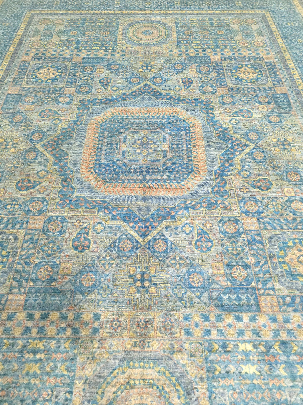 EXCLUSIVE MAMLOUK - Blue - 3.51m x 2.53m