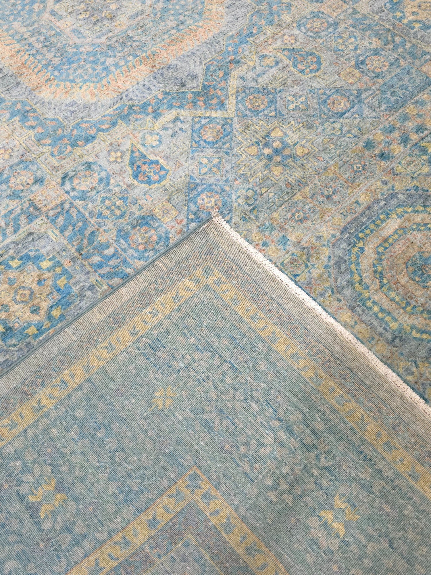 EXCLUSIVE MAMLOUK - Blue - 3.51m x 2.53m
