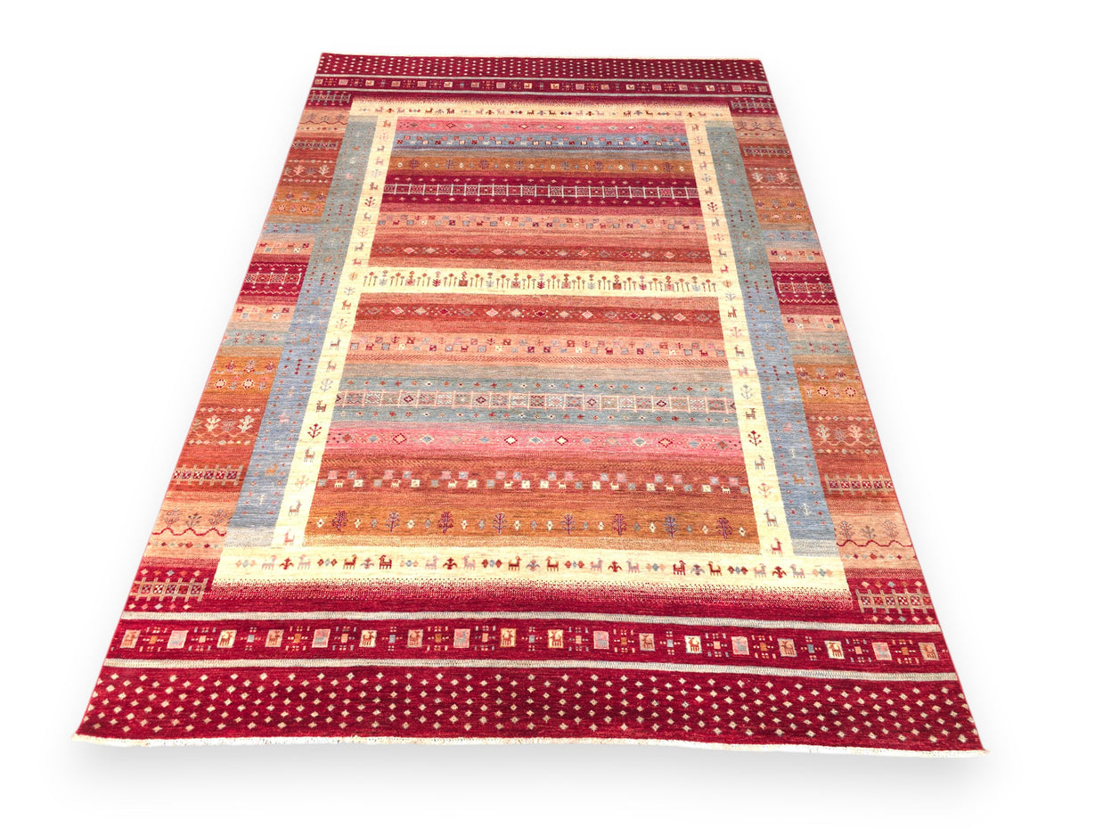 GABBEH - Red - 3.04m x 2.09m