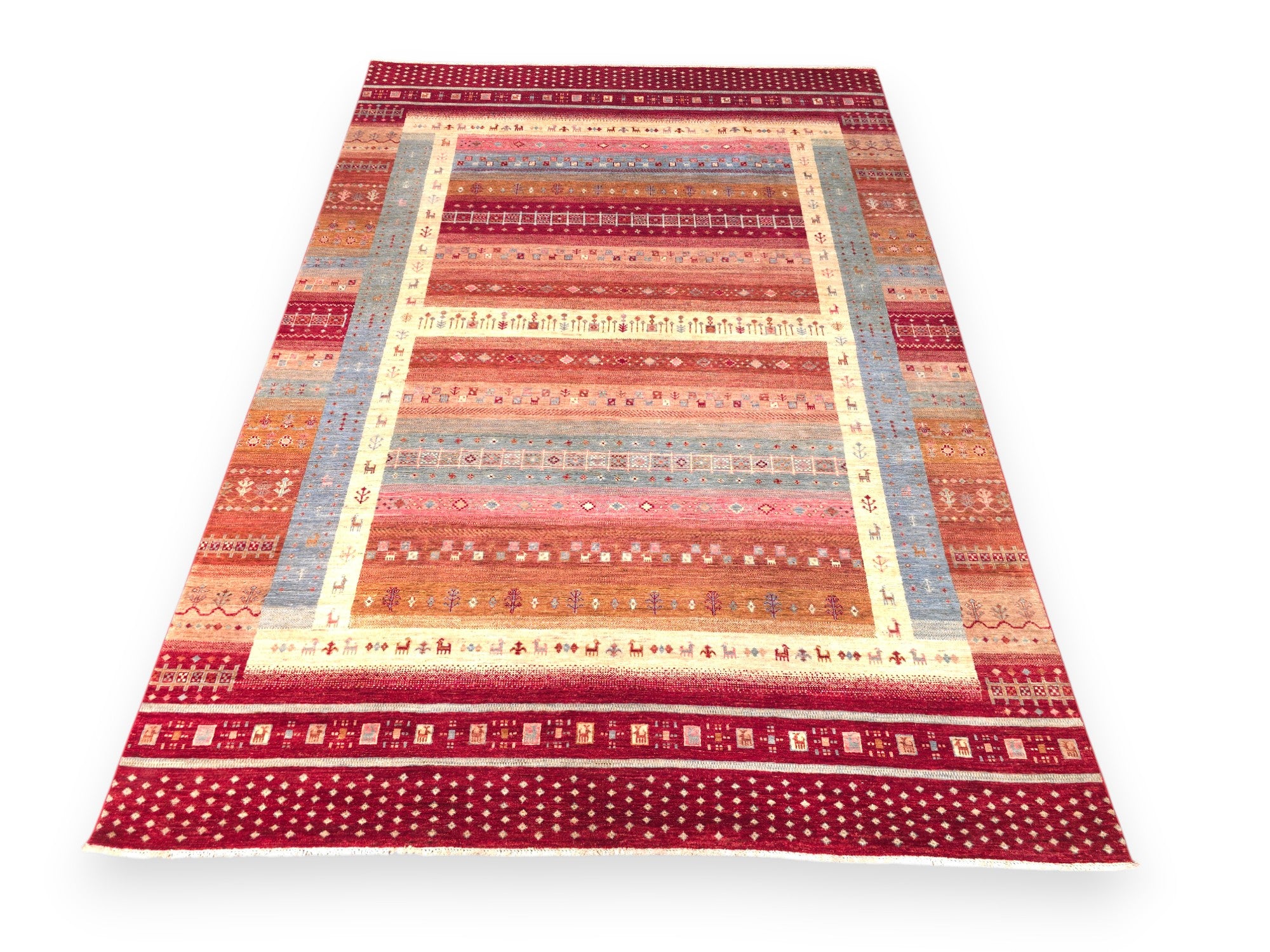 GABBEH - Red - 3.04m x 2.09m