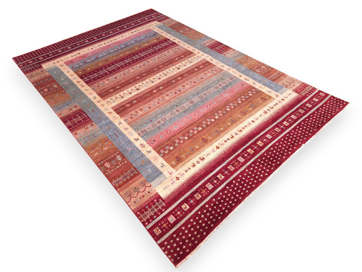 GABBEH - Red - 3.04m x 2.09m