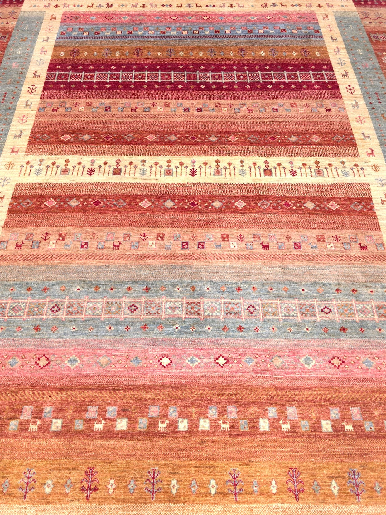 GABBEH - Red - 3.04m x 2.09m