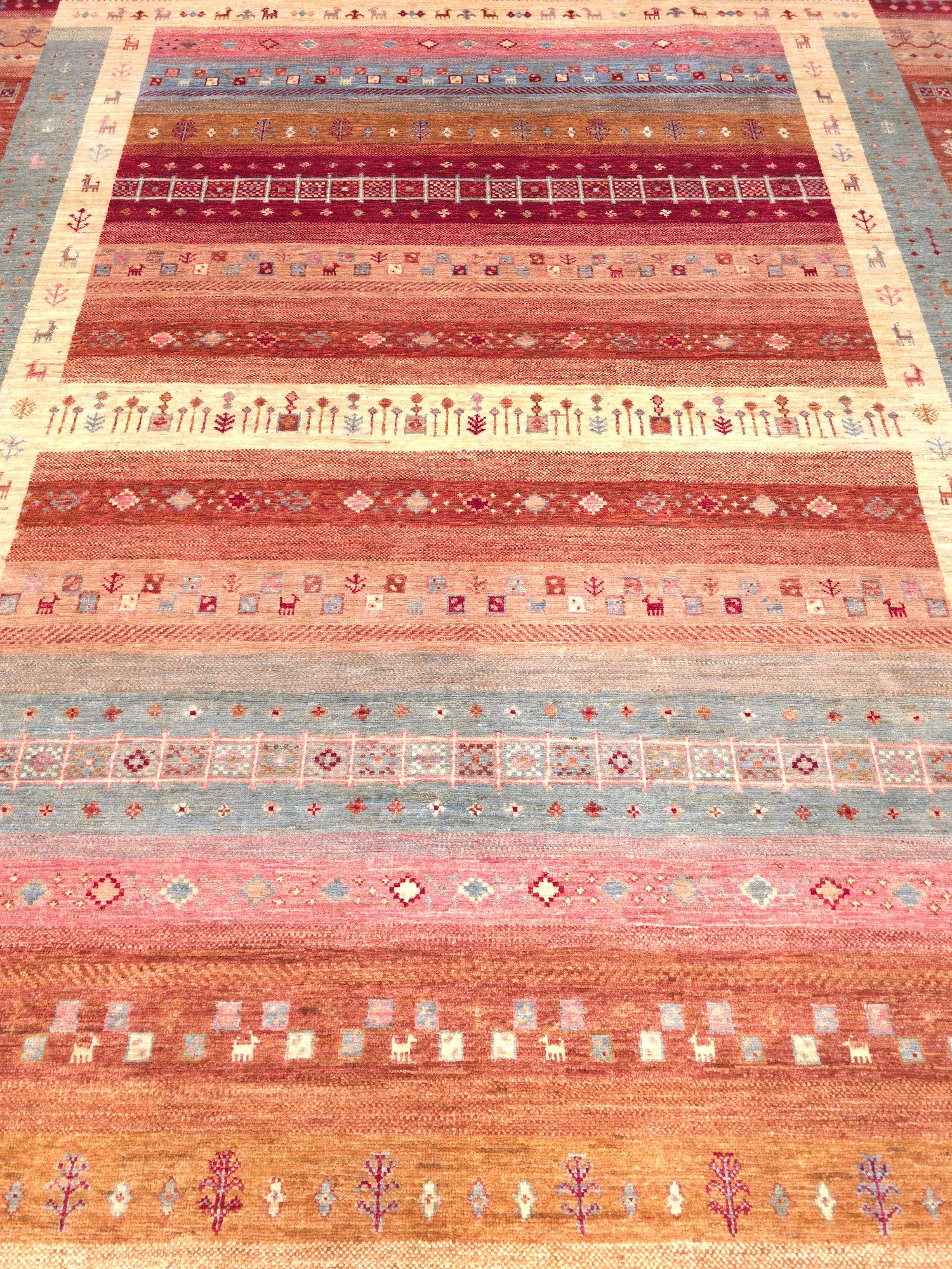 GABBEH - Red - 3.04m x 2.09m