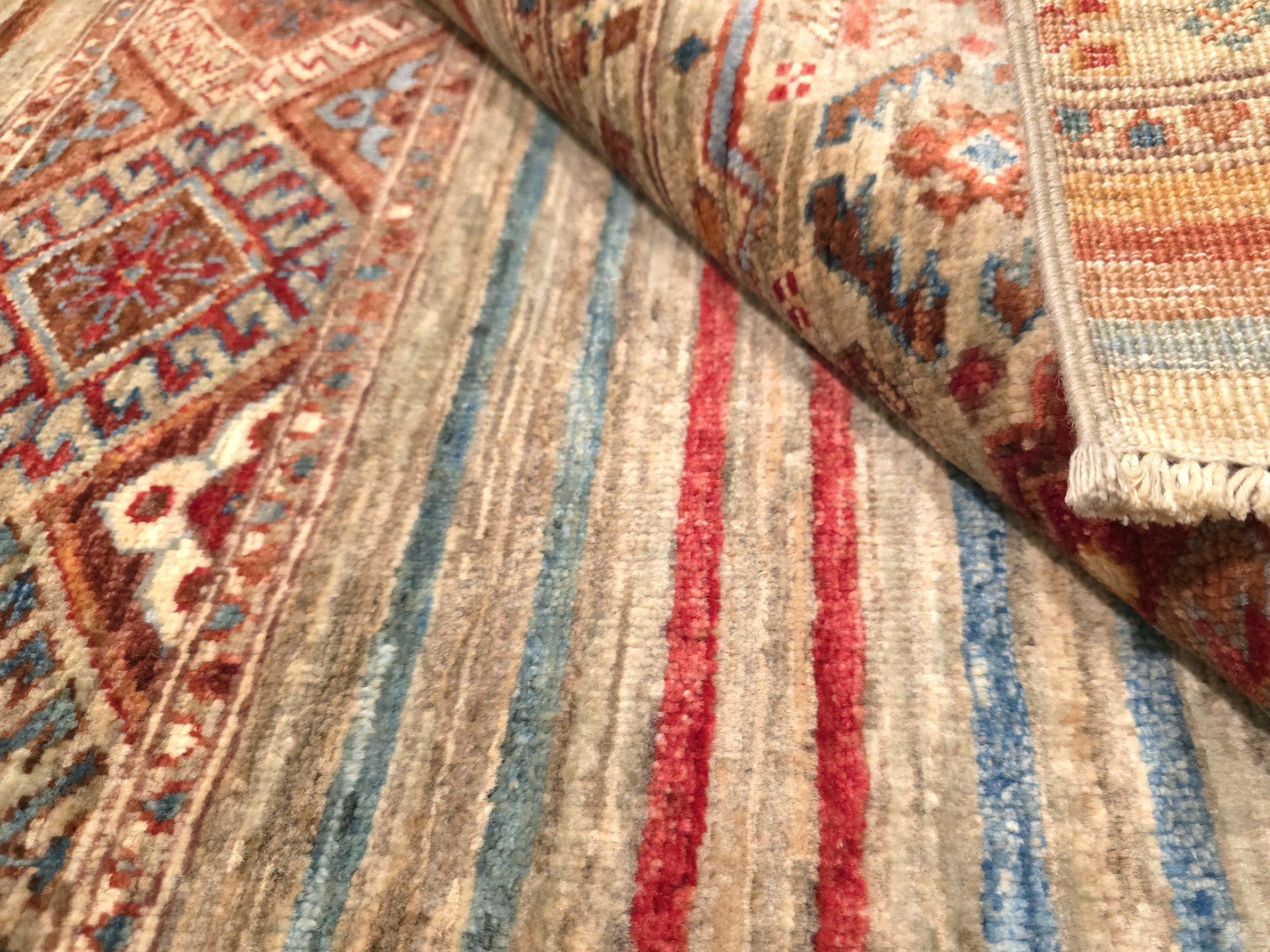 KHORJIN WOOL RUG - 2.02m x 1.50m