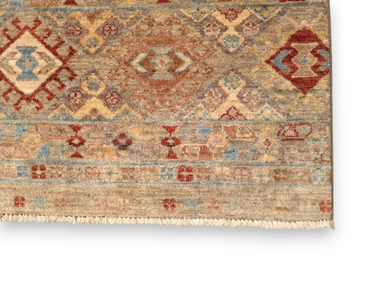 KHORJIN WOOL RUG - 1.98m x 1.57m