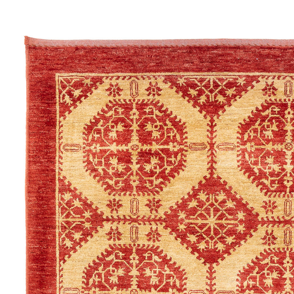 MODERN AFGHAN - Red Beige -  3.15m x 2.09m