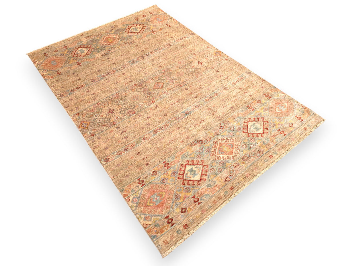 KHORJIN WOOL RUG - 1.81m x 1.22m