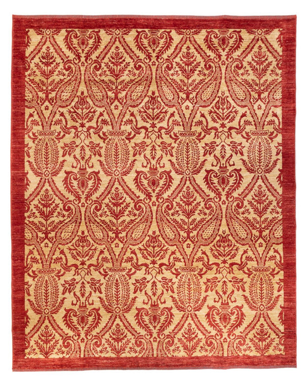 AFGHAN RUG - Red -  2.95m x 2.35m
