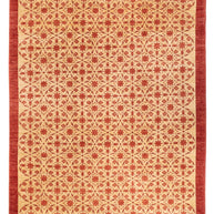AFGHAN RUG - Red -  3.06m x 2.37m