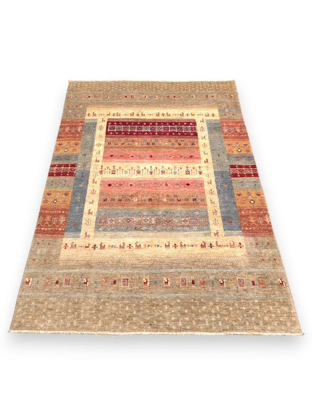 GABBEH DECORATIVE RUG - 2.01m x 1.51m