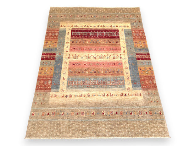 GABBEH DECORATIVE RUG - 2.01m x 1.51m