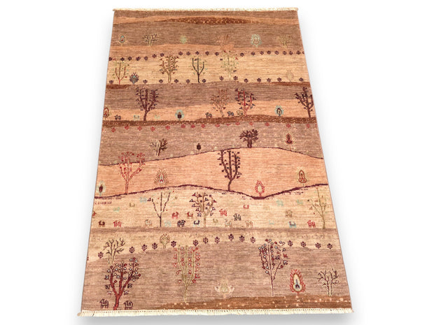GABBEH DECORATIVE RUG - 1.51m x 1.01m