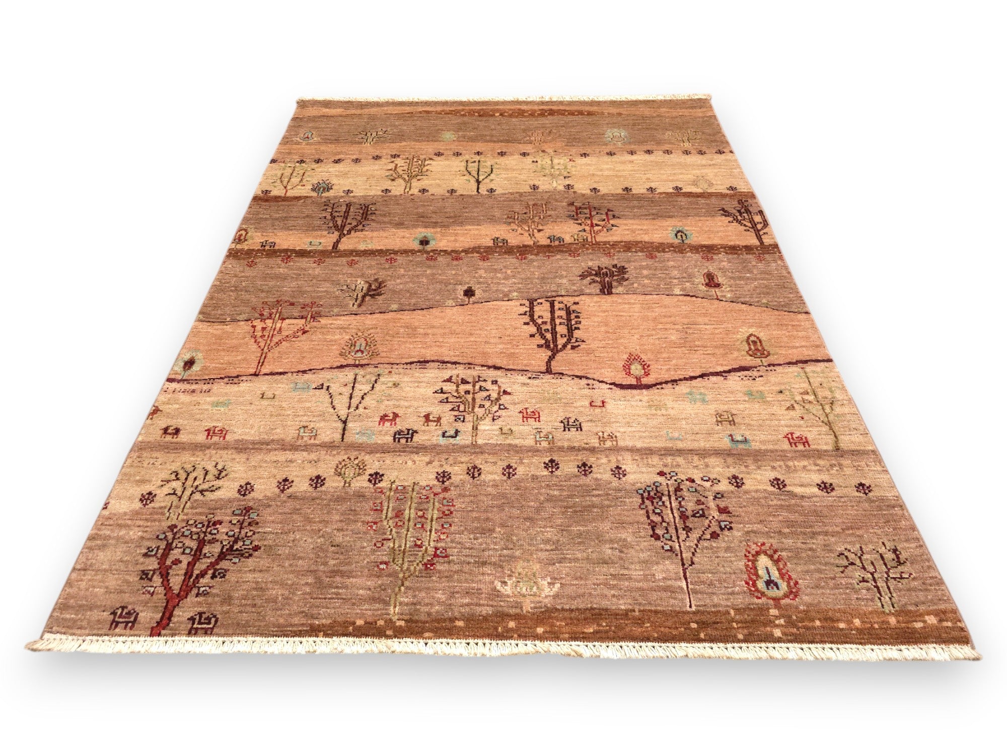 GABBEH DECORATIVE RUG - 1.51m x 1.01m
