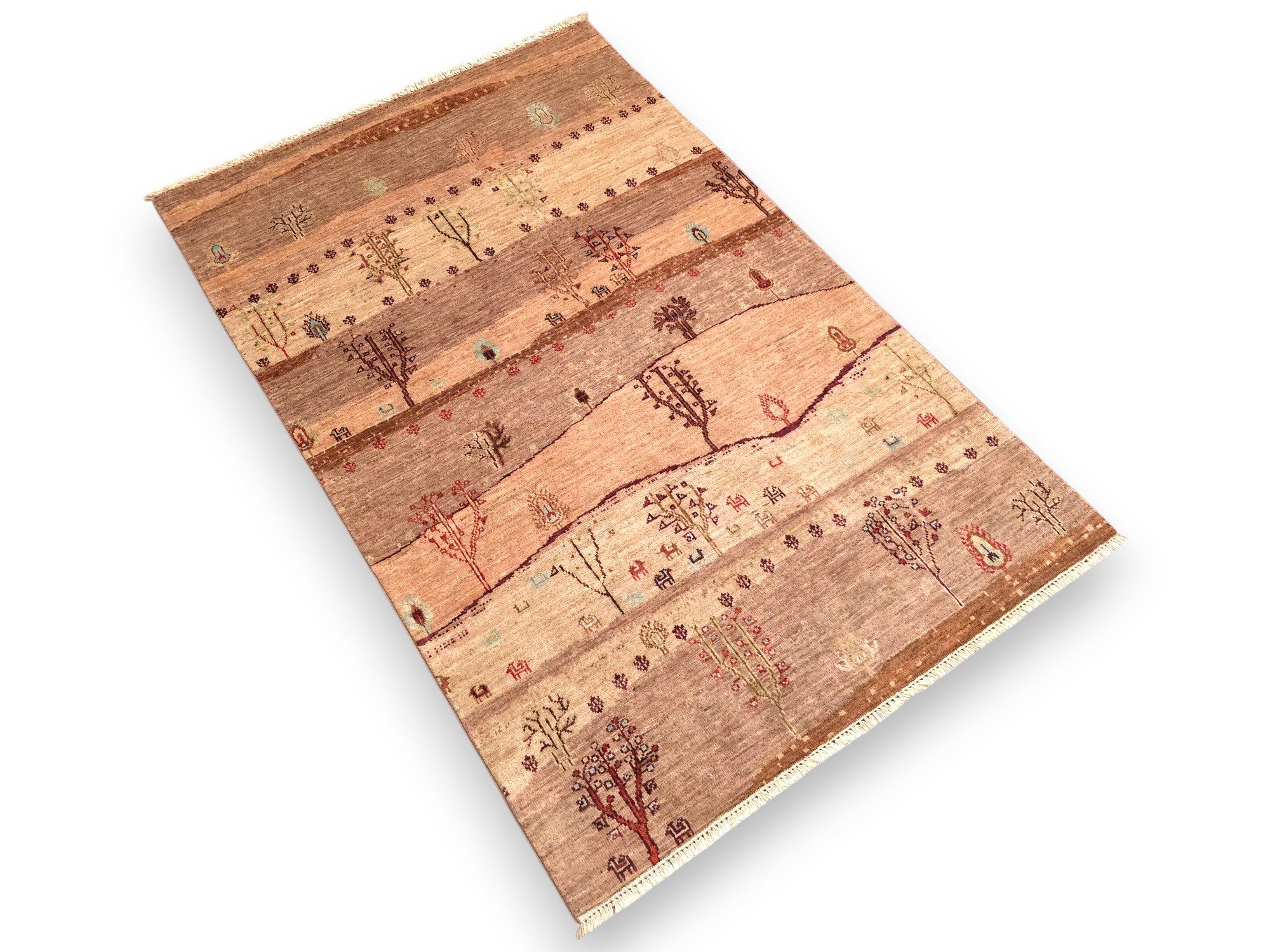 GABBEH DECORATIVE RUG - 1.51m x 1.01m