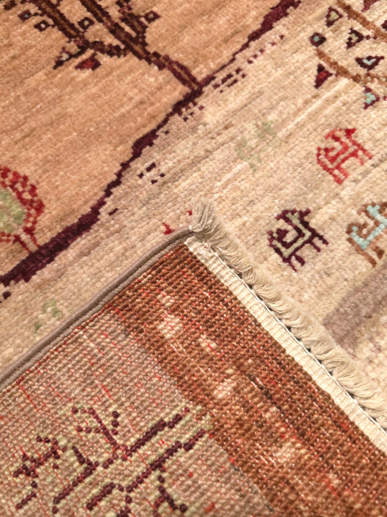 GABBEH DECORATIVE RUG - 1.50m x 0.98m