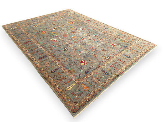 SULTANI - GREY - 3.78m x 2.74m