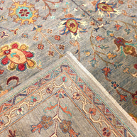 SULTANI - GREY - 3.78m x 2.74m