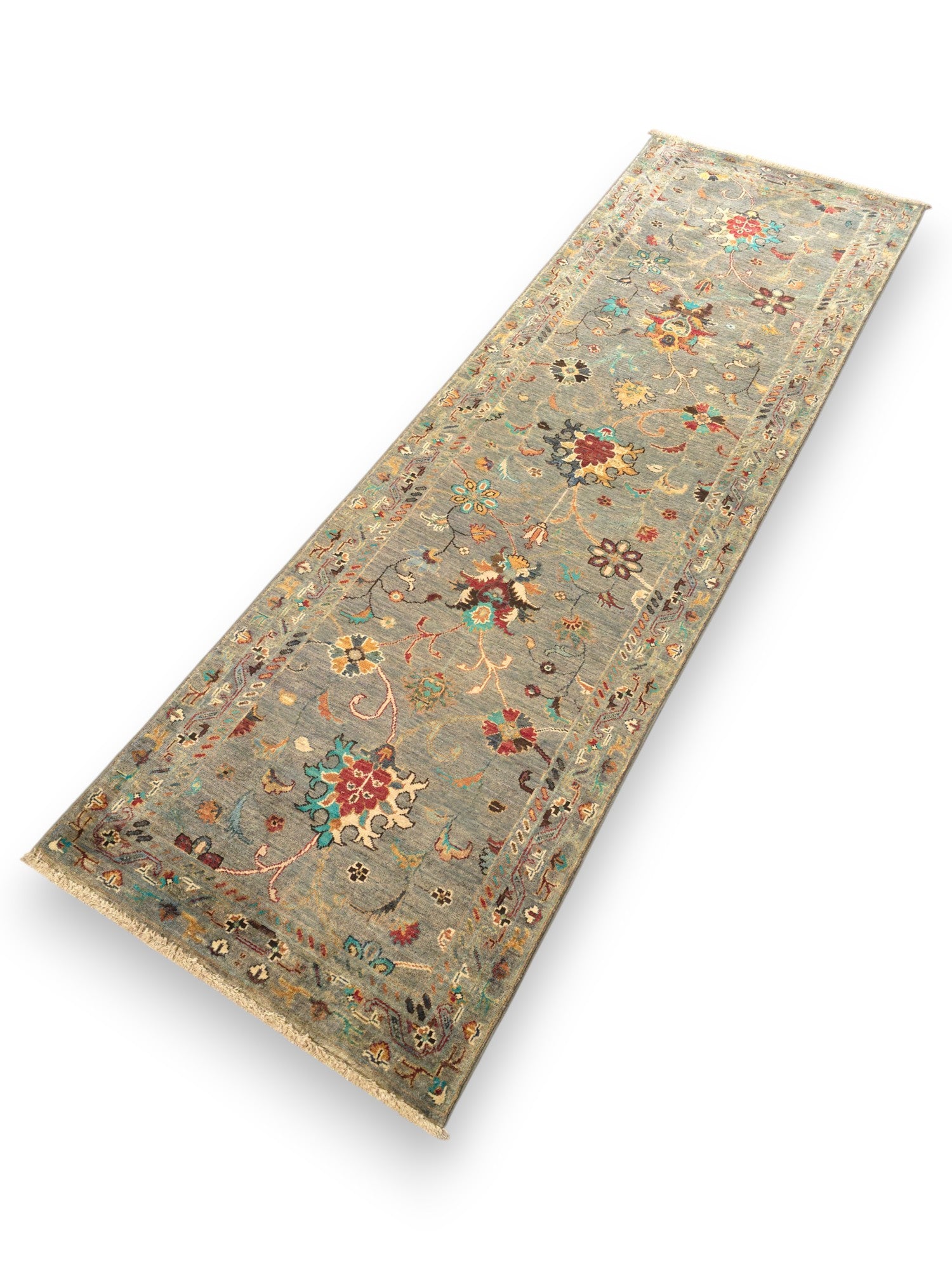 SULTANI RUNNER - GREY - 2.58m x 0.79m