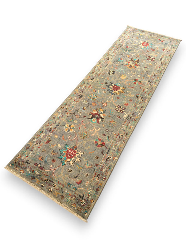 SULTANI RUNNER - GREY - 2.58m x 0.79m