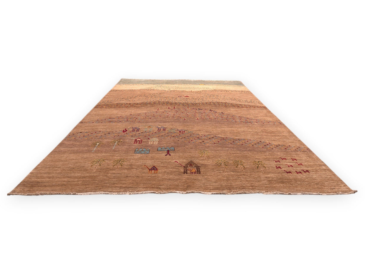 GABBEH - DESERT - 2.44m x 1.77m