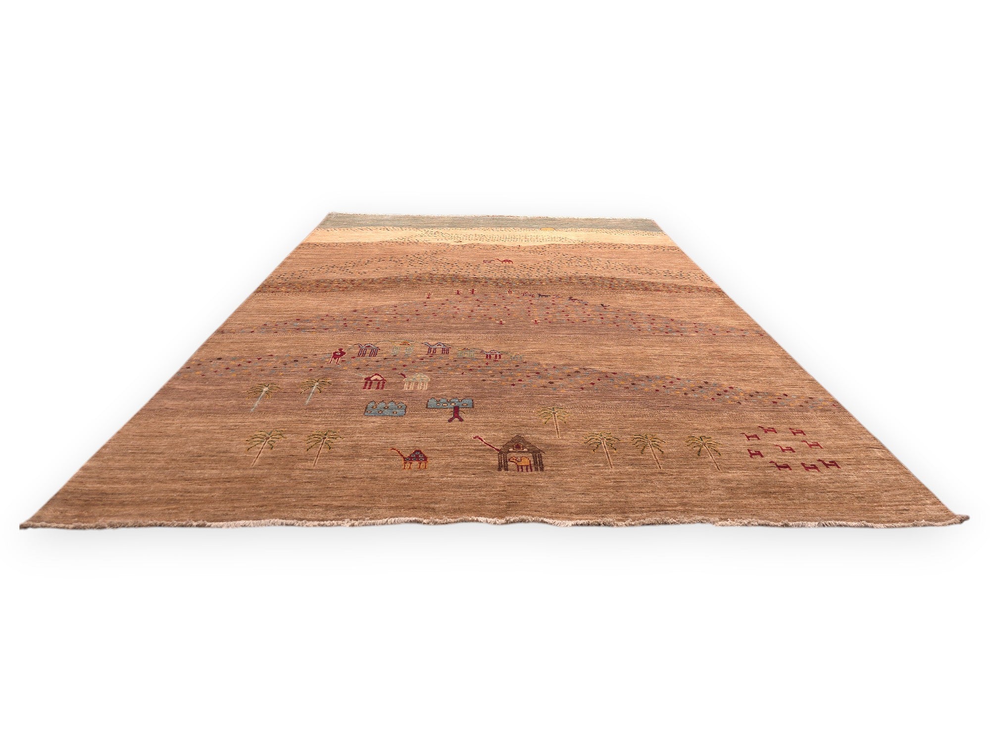 GABBEH - DESERT - 2.44m x 1.77m