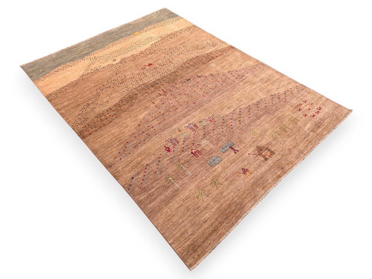 GABBEH - DESERT - 2.44m x 1.77m